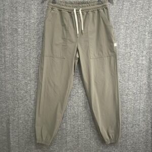 Vuori Miles Jogger Pants Womens Medium Green Performance Ankle Athleisure VW481